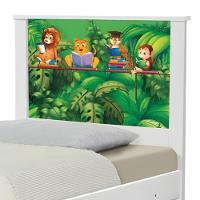 Cama Juvenil Zap Safari Com Colchão