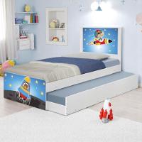 Bi Cama Juvenil Zap Com Cabeceira Astronauta - 1