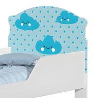 Cama Infantil Tick Nuvem Azul