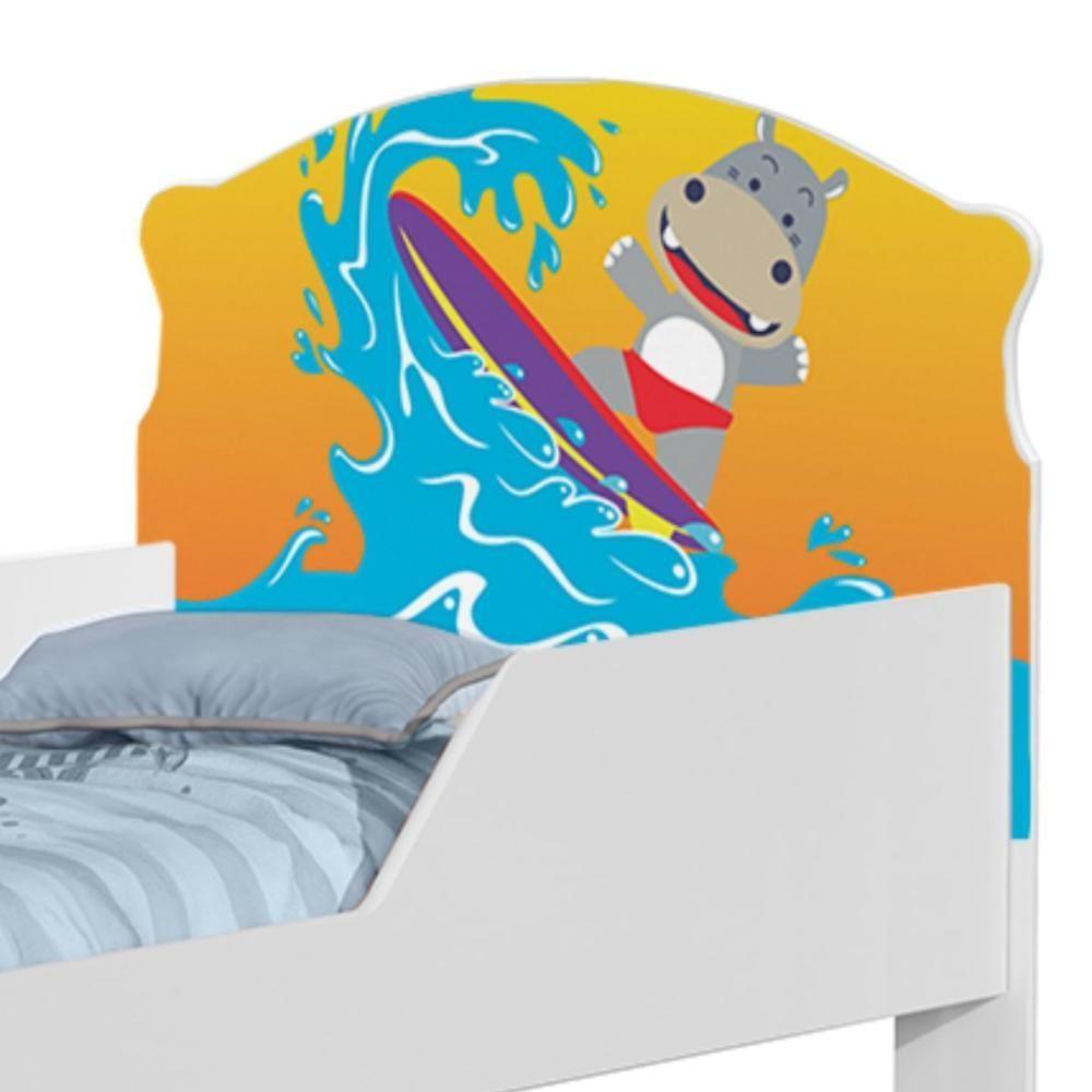 Cama Infantil Tick Surfista Com Colchão - 4