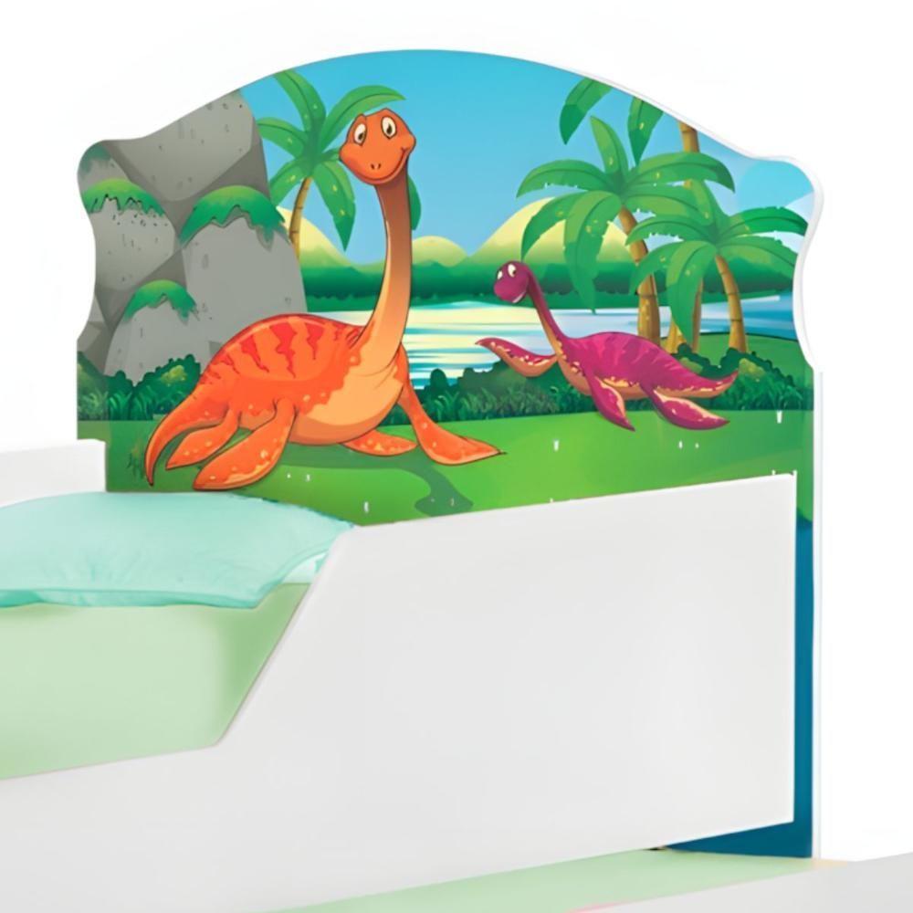 Bicama Mini Snap Floresta Dinossauros Com Colchões - 5