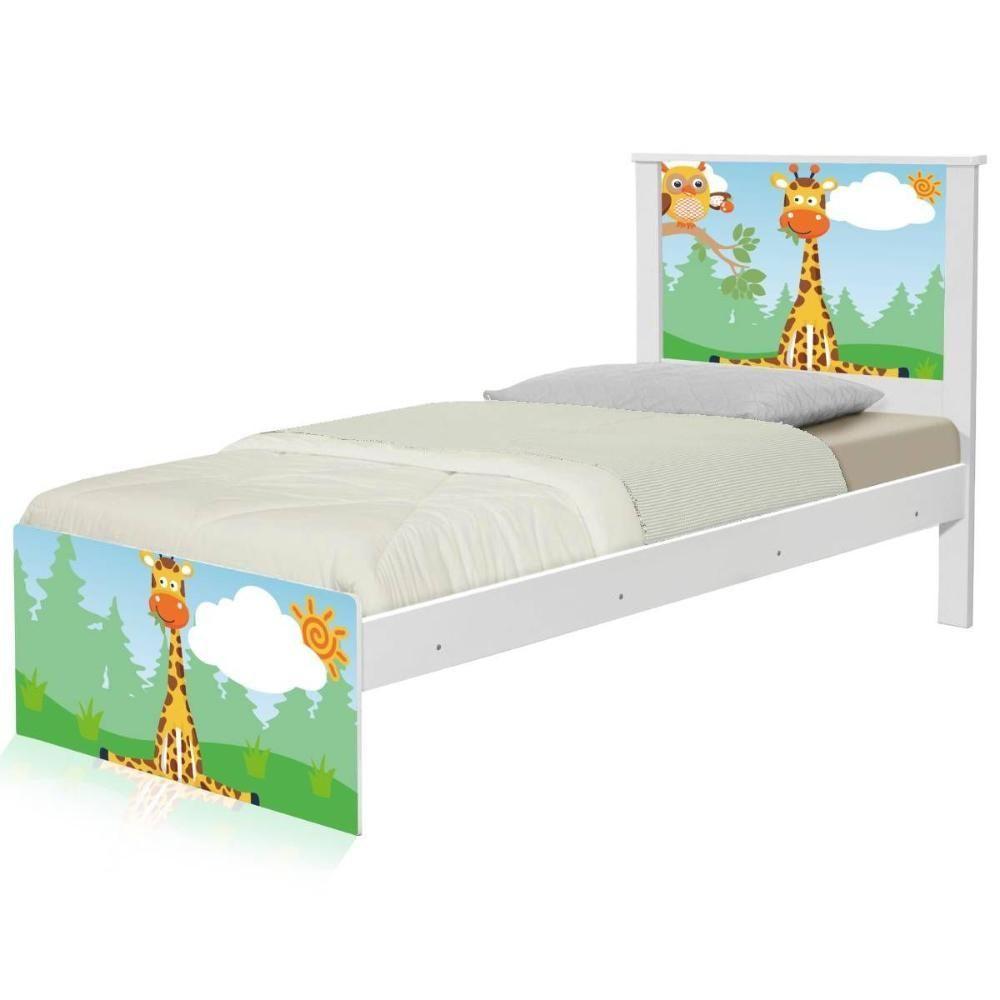 Cama Juvenil Zap Com Cabeceira Safari Girafa - 6