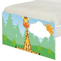 Cama Juvenil Zap Com Cabeceira Safari Girafa
