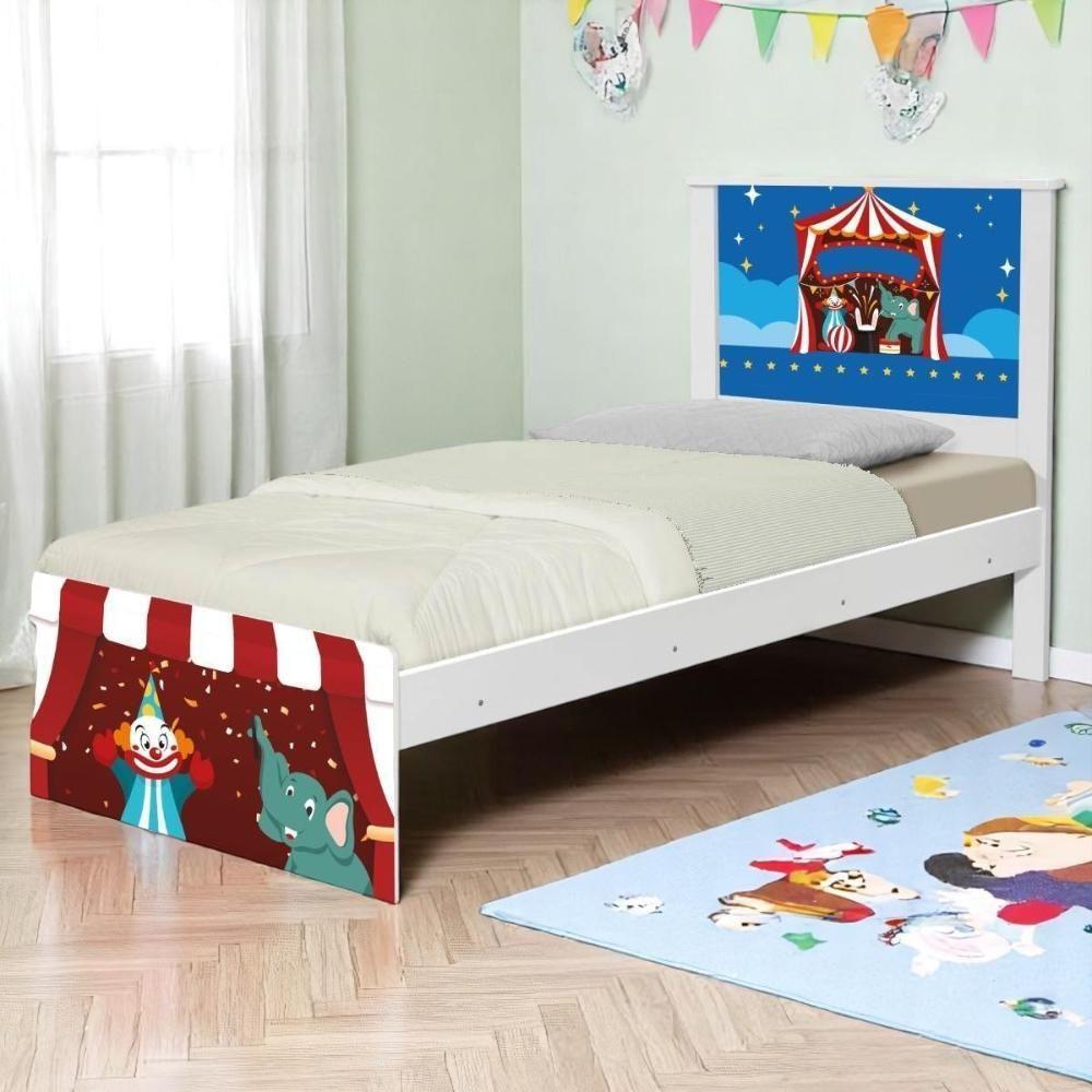 Bi Cama Juvenil Zap Circo Com Colchões - 1