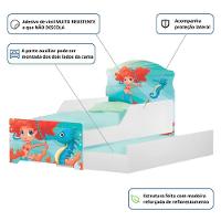 Bicama Mini Snap Sereia Menina Com Colchões