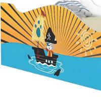 Mini Cama Joy Pirata Do Mar Com Colchão