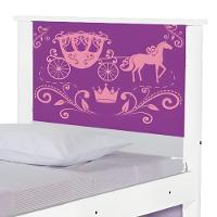 Bi Cama Juvenil Zap Carruagem Princesa - 5