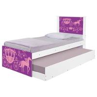 Bi Cama Juvenil Zap Carruagem Princesa - 6