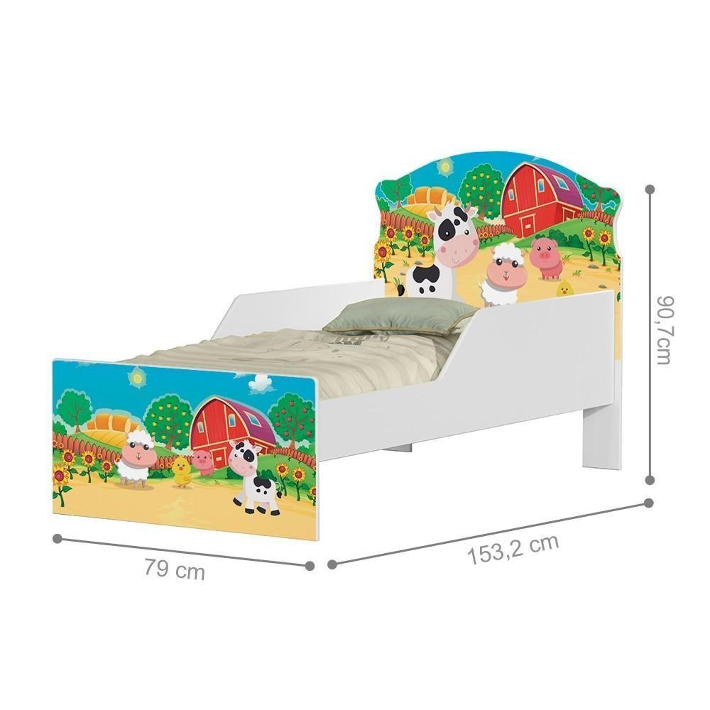 Cama Infantil Tick Fazendinha Alegre - 2