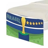 Cama Juvenil Zap Copa Do Mundo Brasil Com Colchão - 5