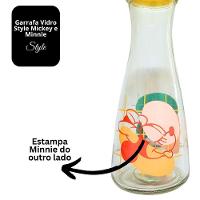 Garrafa De Vidro Style Mickey E Minnie Disney 1 Litro - Tuut - 5