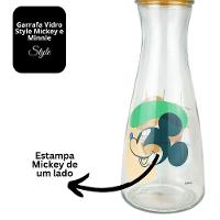 Garrafa De Vidro Style Mickey E Minnie Disney 1 Litro - Tuut - 7