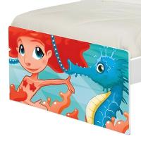 Bi Cama Juvenil Zap Sereia Ruiva Com Colchões - 5