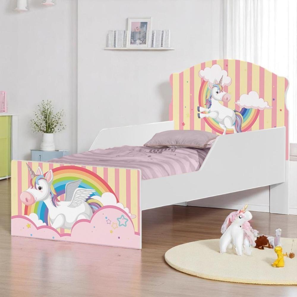 Cama Infantil Tick Unicórnio Meigo Com Colchão - 1