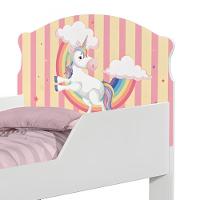 Cama Infantil Tick Unicórnio Meigo Com Colchão