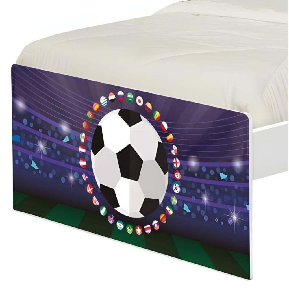 Bi Cama Juvenil Zap Com Cabeceira Futebol Estádio - 4