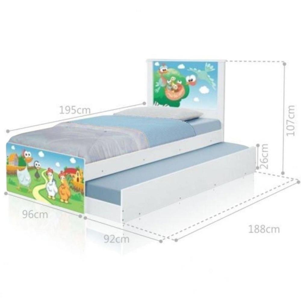 Bi Cama Juvenil Zap Fazendinha - 2