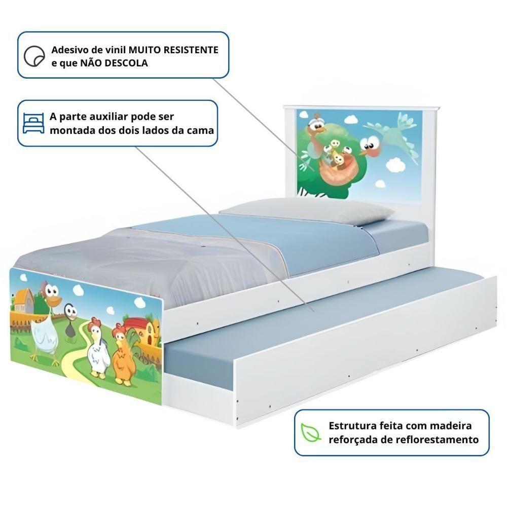 Bi Cama Juvenil Zap Fazendinha - 3