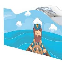 Cama Carro Solteiro Joy Capitão Marinho Solteiro Com Colchão