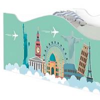 Cama Carro Solteiro Joy Viagem Pelo Mundo Solteiro