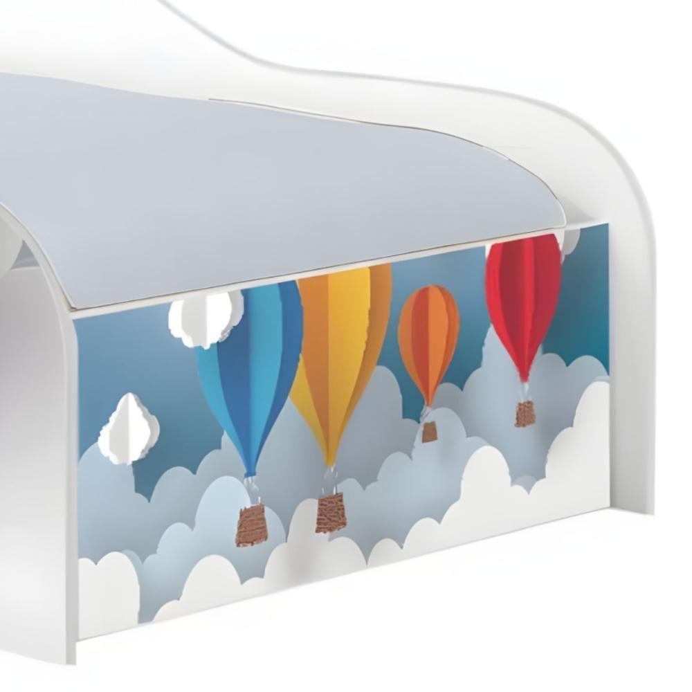 Cama Carro Solteiro Joy Balão Solteiro Com Colchão - 5