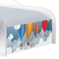 Cama Carro Solteiro Joy Balão Solteiro Com Colchão - 5