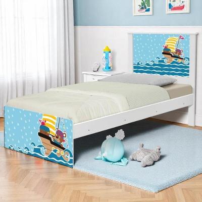 Cama Juvenil Zap Com Cabeceira Ursinho Pirata
