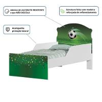 Cama Infantil Tick Futebol Com Colchão - 2