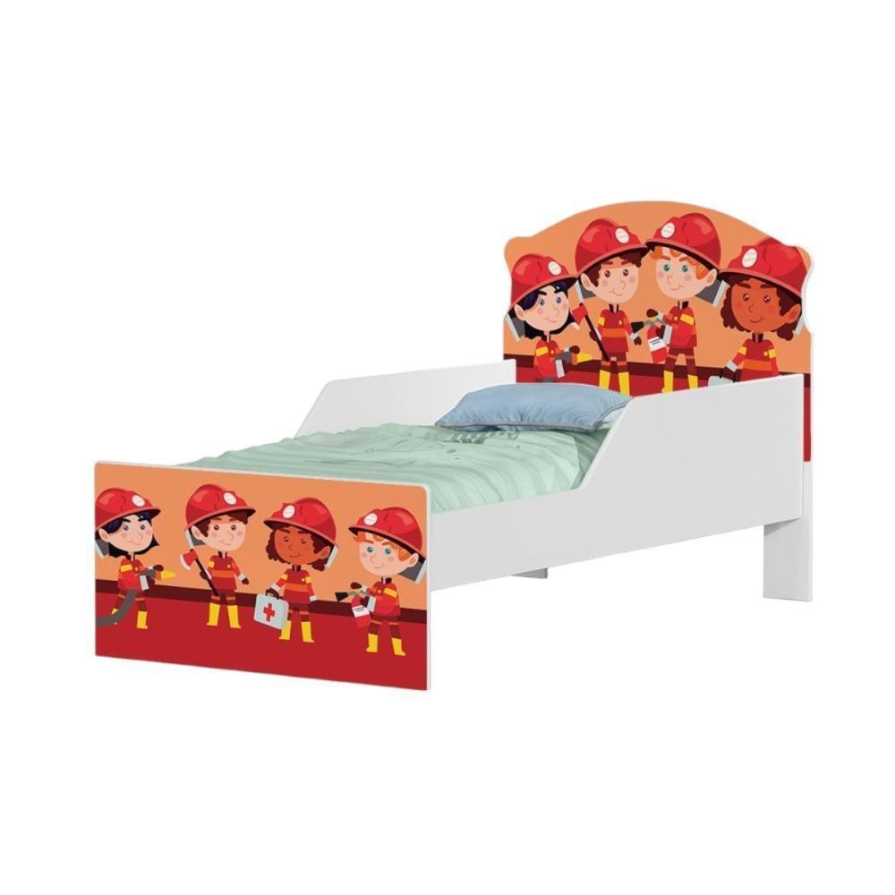 Cama Infantil Tick Bombeiros Quartel - 6
