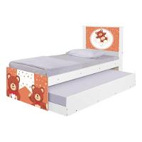 Bi Cama Juvenil Zap Com Cabeceira Ursinhos De Pelúcia - 6