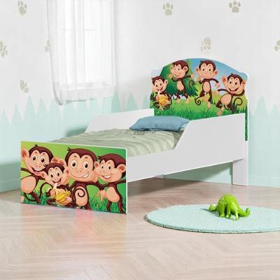 Cama Infantil Tick Macacos Com Colchão
