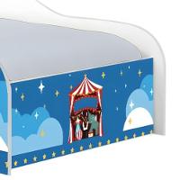 Cama Carro Solteiro Joy Circo Picadeiro Solteiro Com Colchão - 5