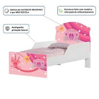 Cama Infantil Tick Carruagem E Castelo Com Colchão - 2