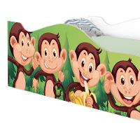 Mini Cama Joy Macacos Com Colchão