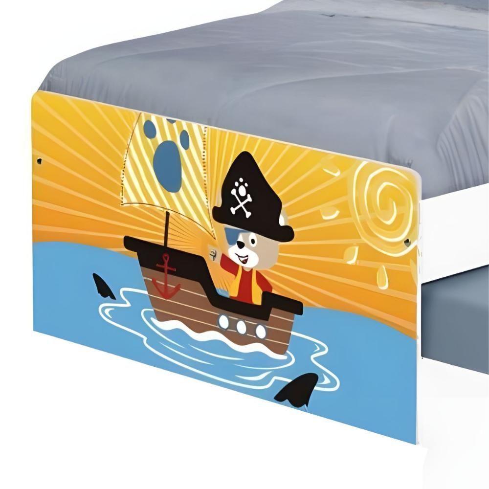 Bi Cama Juvenil Zap Com Cabeceira Pirata - 4