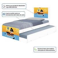 Bi Cama Juvenil Zap Com Cabeceira Pirata - 3
