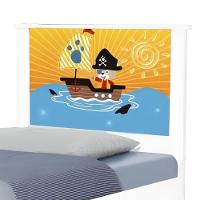 Bi Cama Juvenil Zap Com Cabeceira Pirata - 5