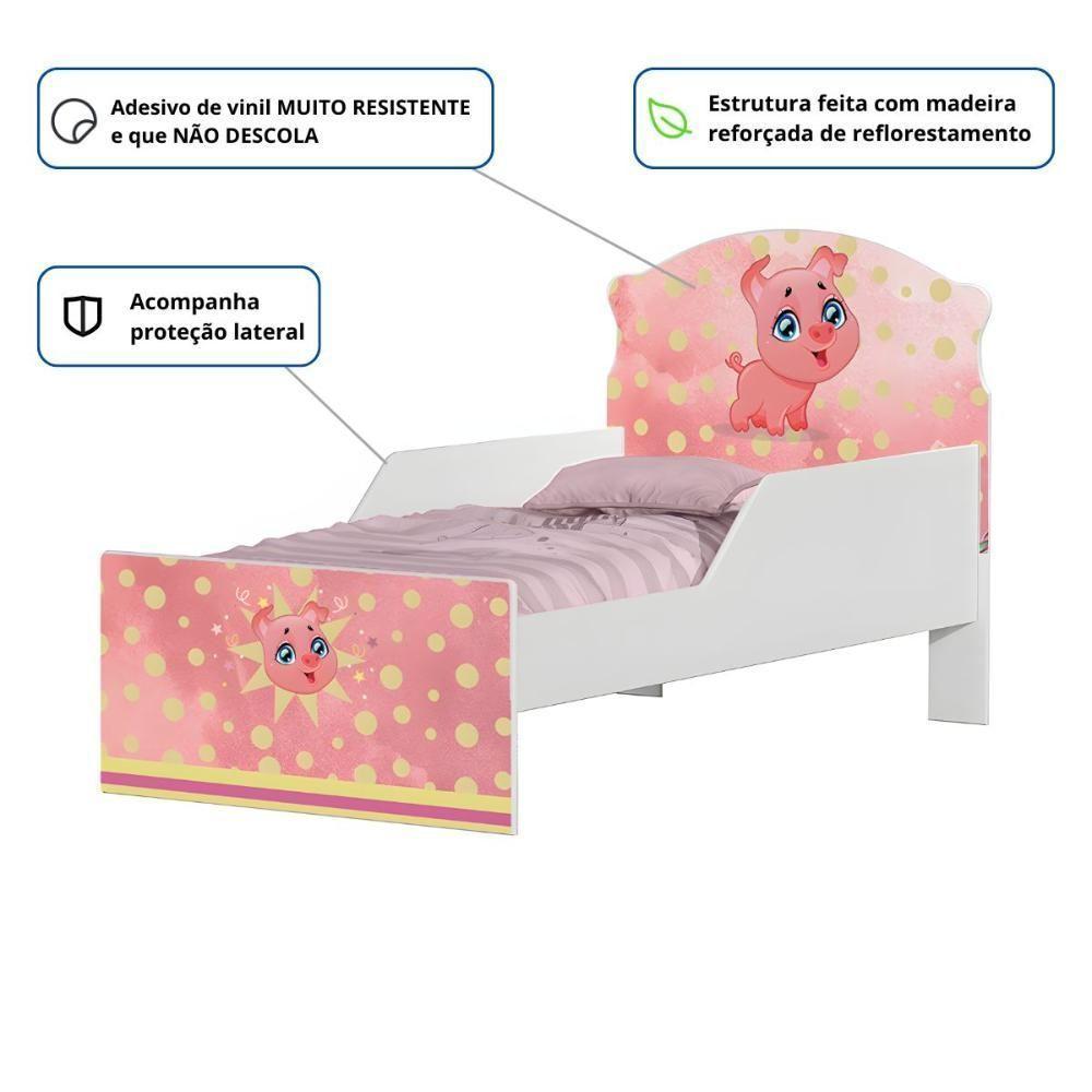 Cama Infantil Tick Porquinho Pig - 3