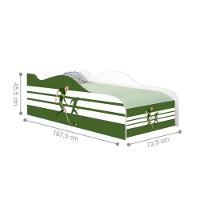 Mini Cama Joy Infantil Glow Jogador De Futebol - 3