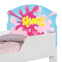 Cama Infantil Tick Slime Menina Com Colchão