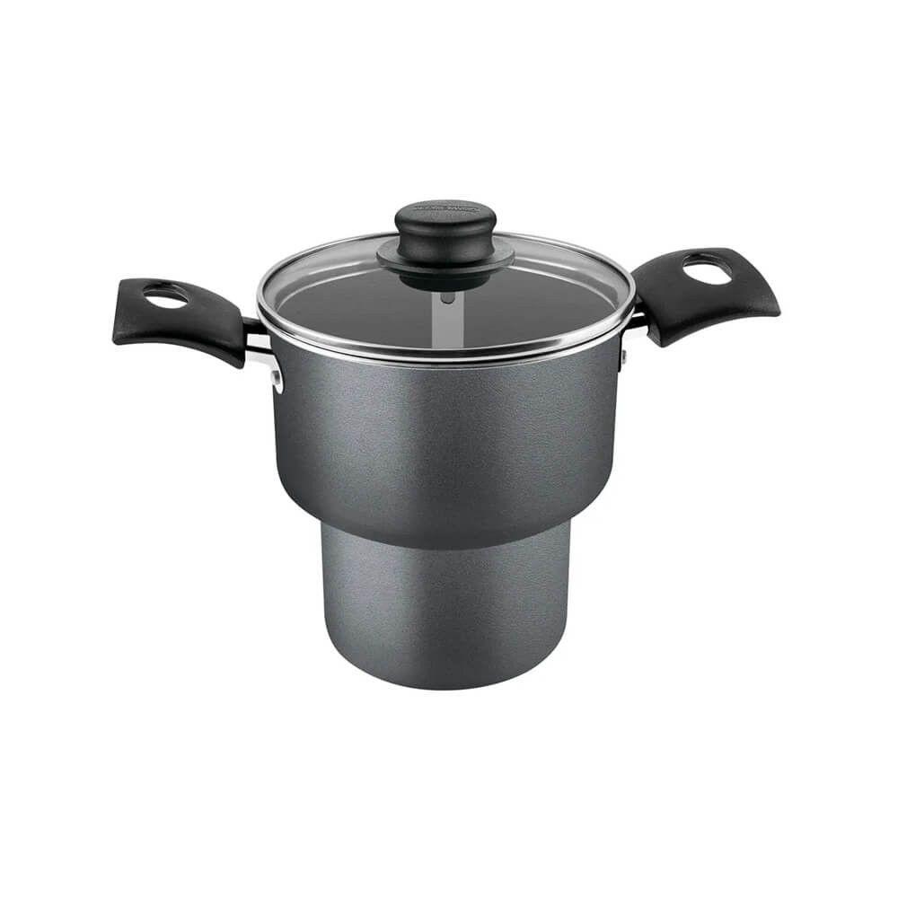 Cuscuzeira Tramontina Turim Alumínio 14cm 1,9l Chumbo - 1