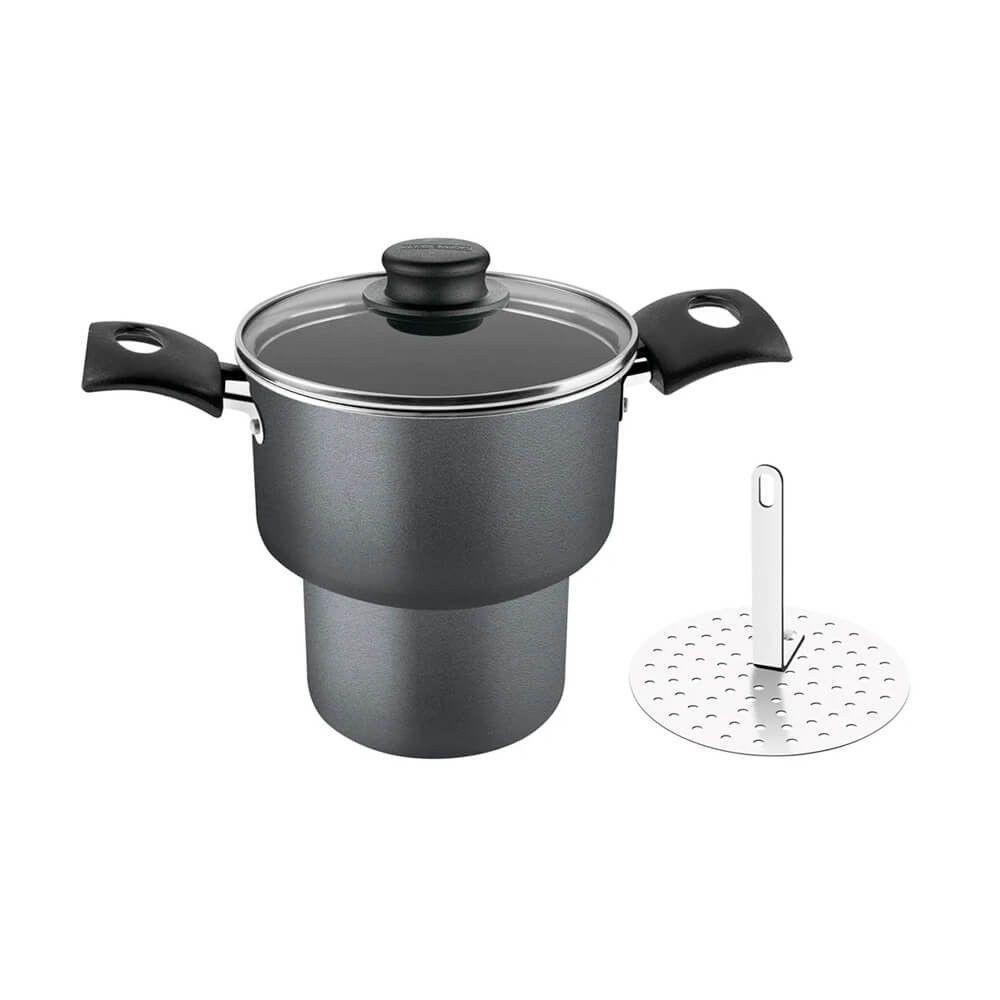 Cuscuzeira Tramontina Turim Alumínio 14cm 1,9l Chumbo - 3