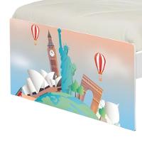 Bi Cama Juvenil Zap Volta Ao Mundo Com Colchões - 5