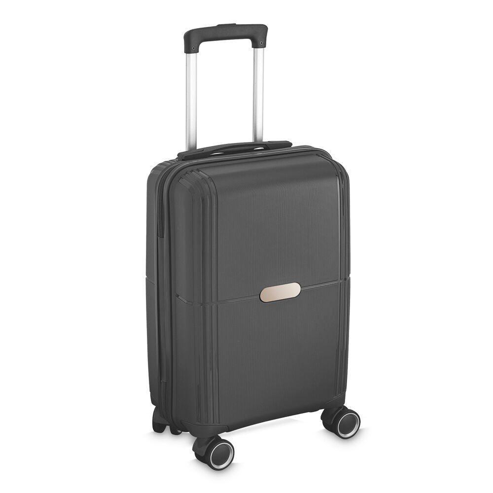 Mala Executiva Compacta 34l Com Cadeado - Estilo E Segurança Para Suas Viagens Em Cinza - 1