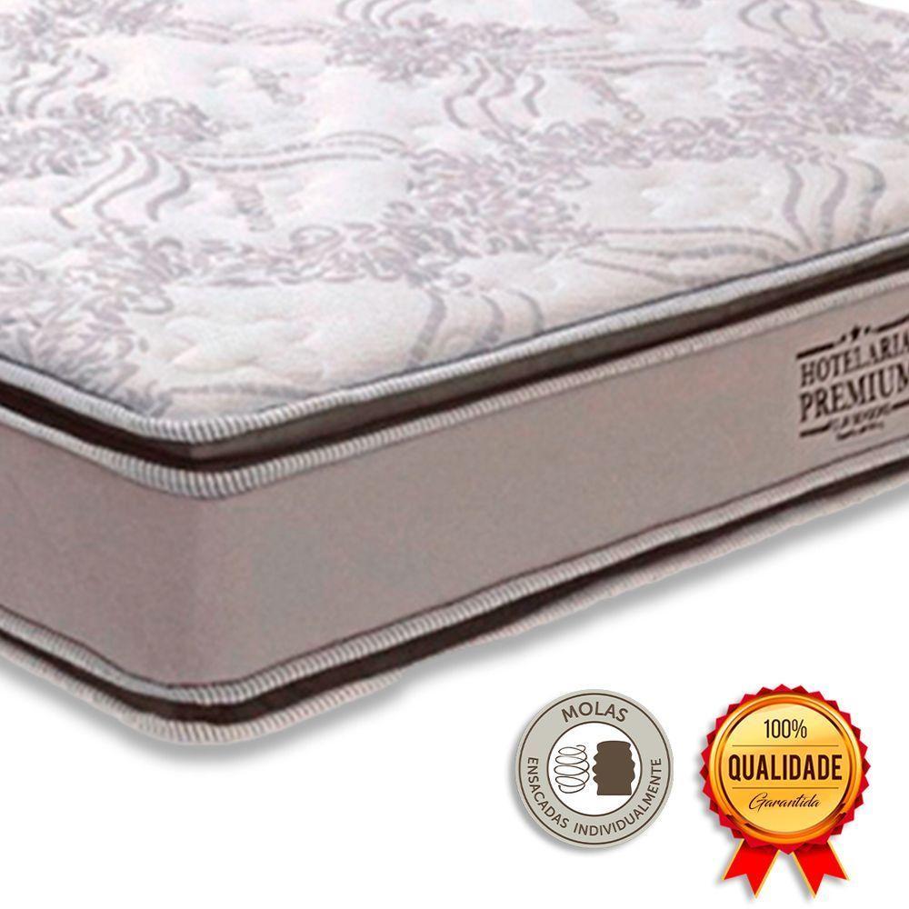 Cama Box Baú Solteirão Bege Colchão Four Season Molas Vstore - 4