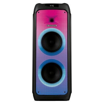 Caixa Amplificada Aiwa Party Box Pb06, 200w, Bluetooth, Rgb, Aws-pb-06 Preto Bivolt