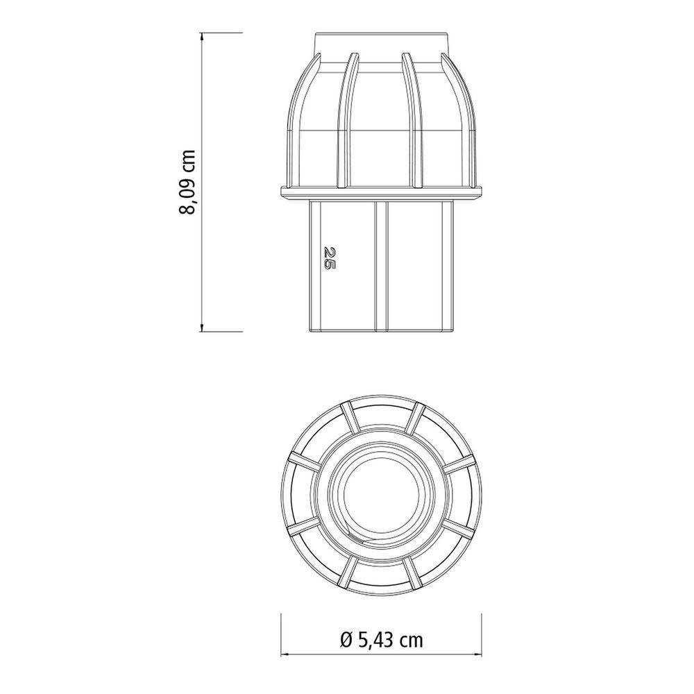Adaptador De Compressão Rosca Fêmea 25 Mm X 3-4 Tramontina Para Mangueiras De Pead Tramontina - 3