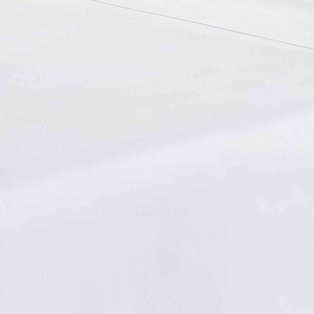 Jogo De Cama Casal 200 Fios Liso 4 Pçs 140x190x35 Branco - 2