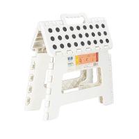 Banqueta Plástica Dobrável Antiderrapante Pequena Branca Vig Ordene - 2