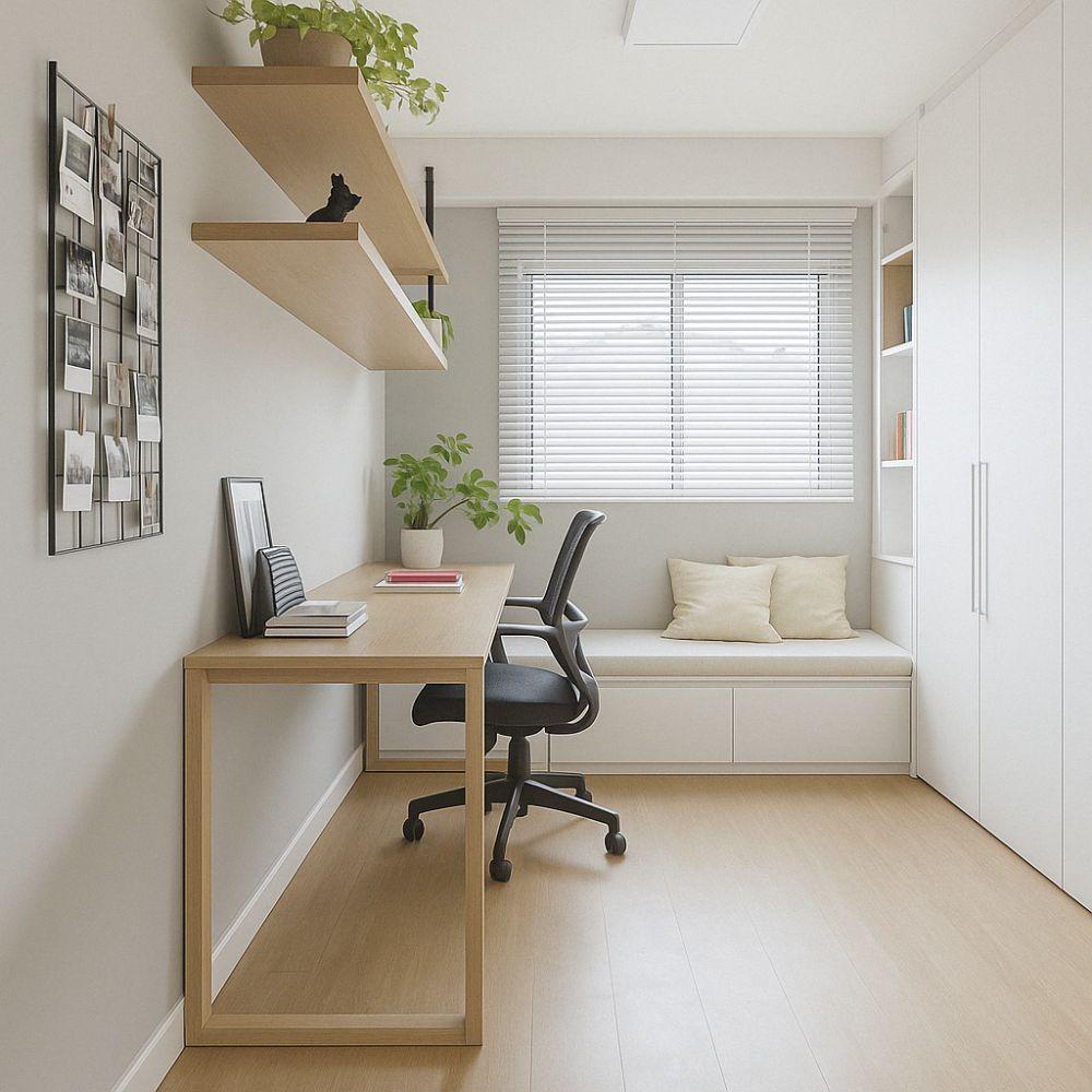 Persiana Horizontal Alumínio 25mm Branco - 1,66m X 1,50m - 4